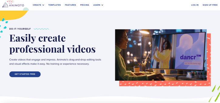 Animoto Video Creation Tool